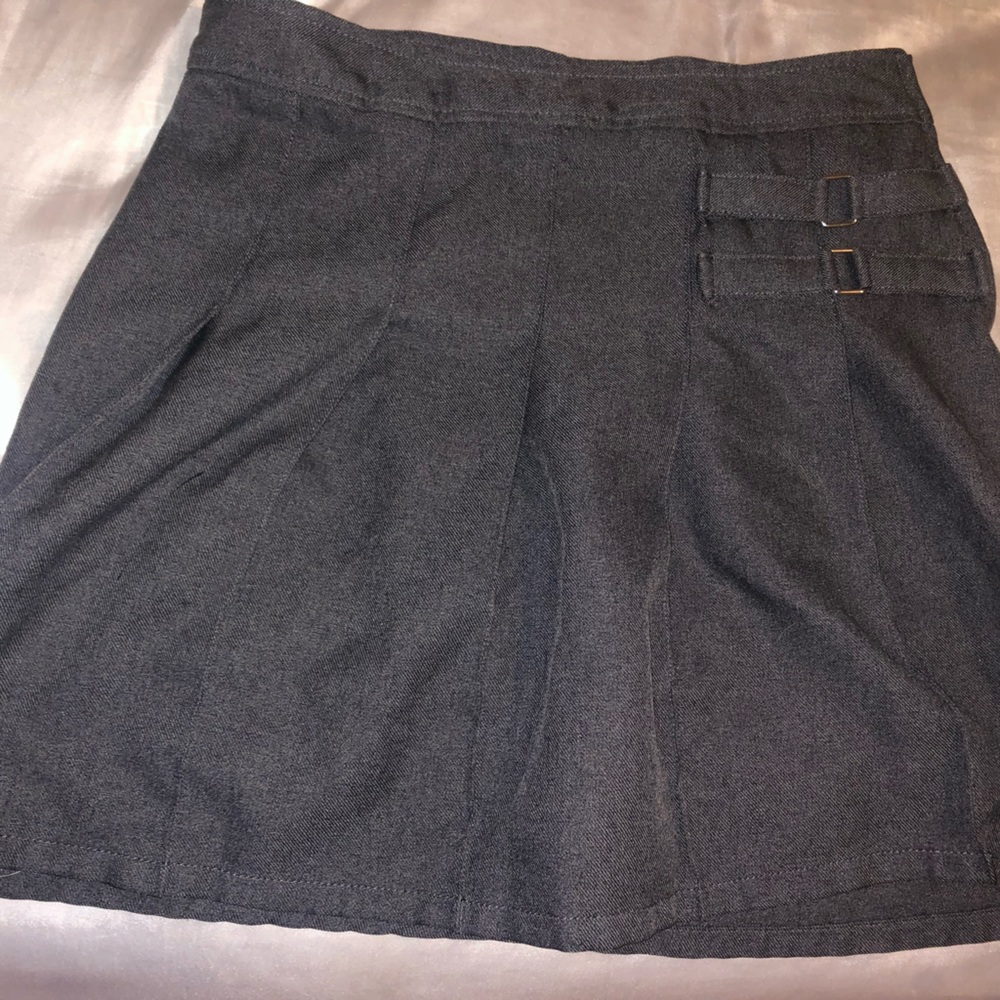 French Toast brand grey color school uniform skirt